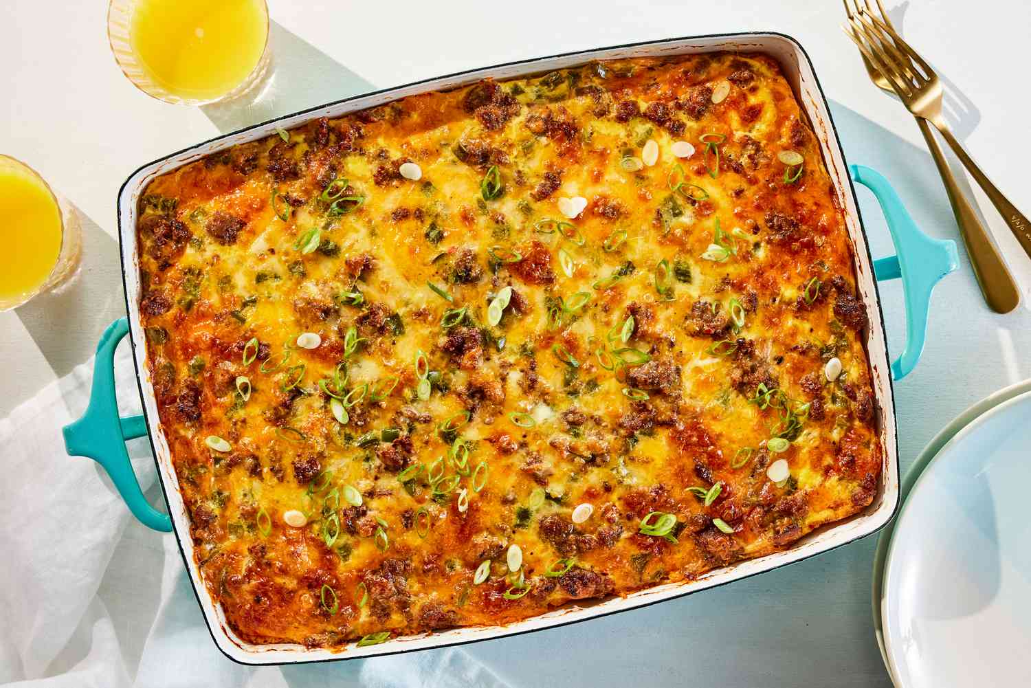 Best Southern Breakfast Casserole: Hash Browns, Sausage, Cheese